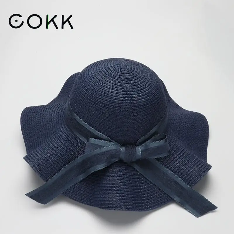 COKK Summer Hat Women Wide Brim Straw Woven Sun Protection Beach Hat Female Floppy Bucket Cap Portable Floppy Gorro Ladies
COKK Summer Hat Women Wide Brim Straw Woven Sun Protection Beach Hat Female Floppy Bucket Cap Portable Floppy Gorro Ladies