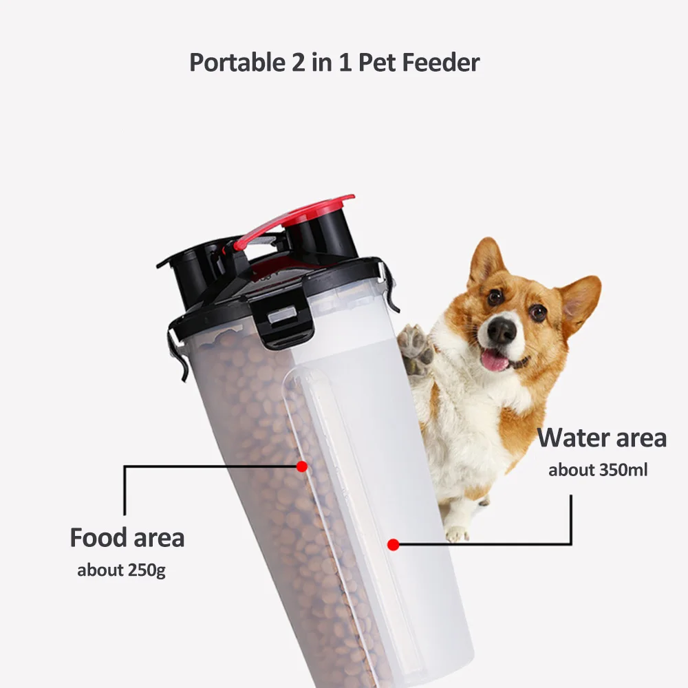 Portable 2 In 1 Pet Feeder Cup Travel Pet Water Bottle Dog Food Bowl Cat Food Container Outdoor Collapsible Bowl Dog Supplies
Portable 2 In 1 Pet Feeder Cup Travel Pet Water Bottle Dog Food Bowl Cat Food Container Outdoor Collapsible Bowl Dog Supplies