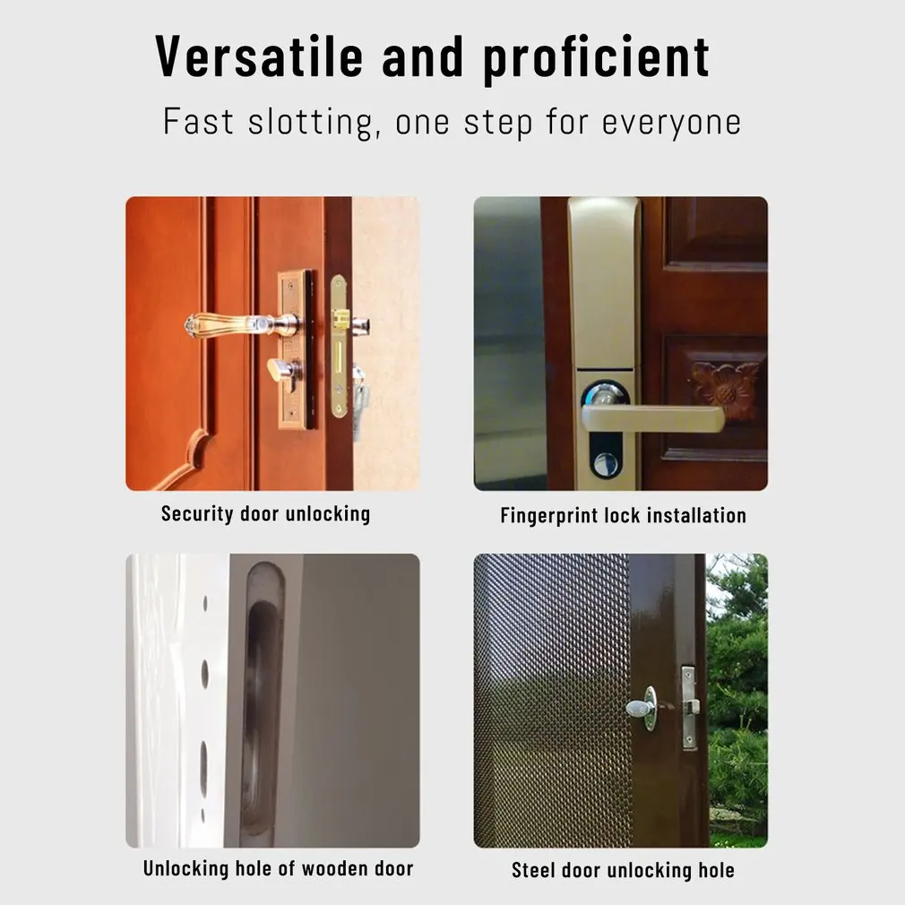 Door Lock Mortiser Kit Professional Locksmith Woodworking Hole Saw Opener Installation Mortising Jig Tool Maintenance Set
Door Lock Mortiser Kit Professional Locksmith Woodworking Hole Saw Opener Installation Mortising Jig Tool Maintenance Set