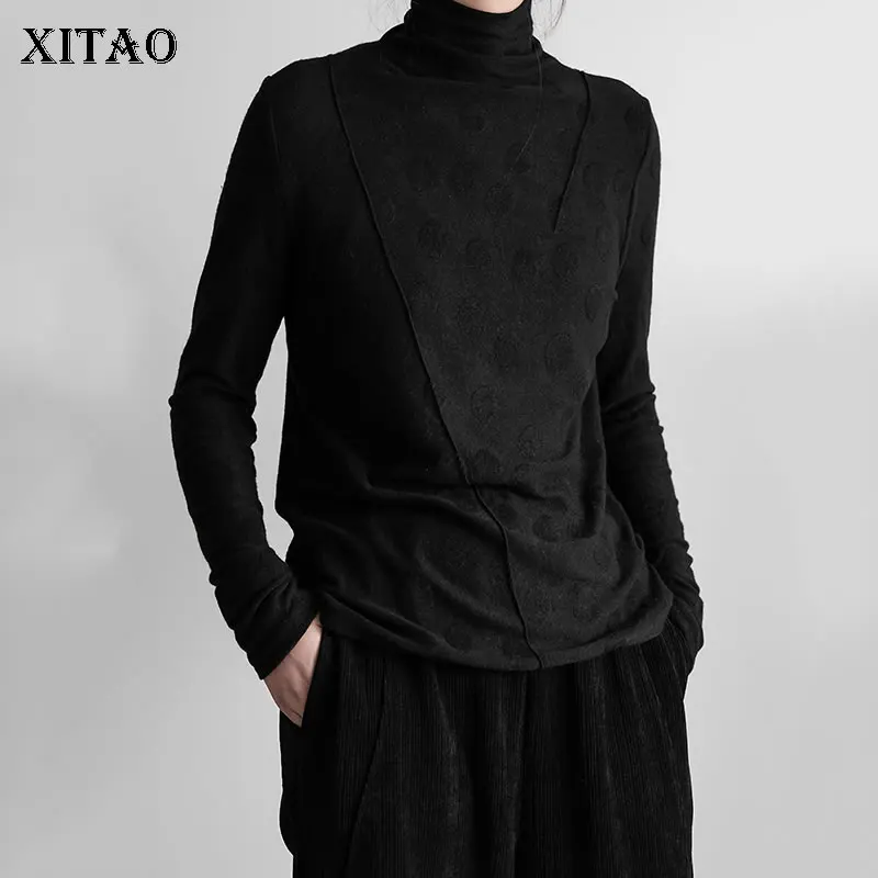 XITAO Knitting Turtleneck Pullover Solid Color Dot Jacquard Fashion Temperament Simplicity Women 2021 Winter New GWJ2170
XITAO Knitting Turtleneck Pullover Solid Color Dot Jacquard Fashion Temperament Simplicity Women 2021 Winter New GWJ2170