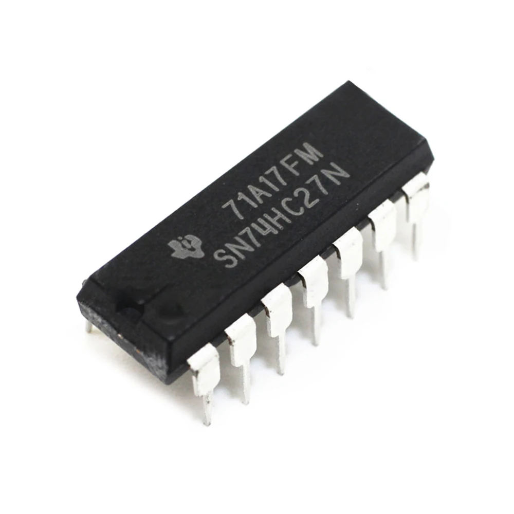 10 шт. SN74HC27N DIP-14 74HC27 DIP14 HD74HC27P DIP 74HC27N тройные 3-входные положительные номинальные шлюзы IC
10 шт. SN74HC27N DIP-14 74HC27 DIP14 HD74HC27P DIP 74HC27N тройные 3-входные положительные номинальные шлюзы IC
