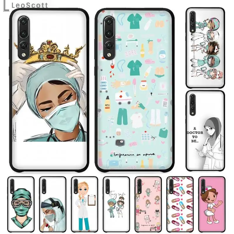 Cartoon doctor cute girl women Phone Case For Huawei honor Mate P 9 10 20 30 40 Pro 10i 7 8 a x Lite nova 5t Soft Silicone Shell
Cartoon doctor cute girl women Phone Case For Huawei honor Mate P 9 10 20 30 40 Pro 10i 7 8 a x Lite nova 5t Soft Silicone Shell