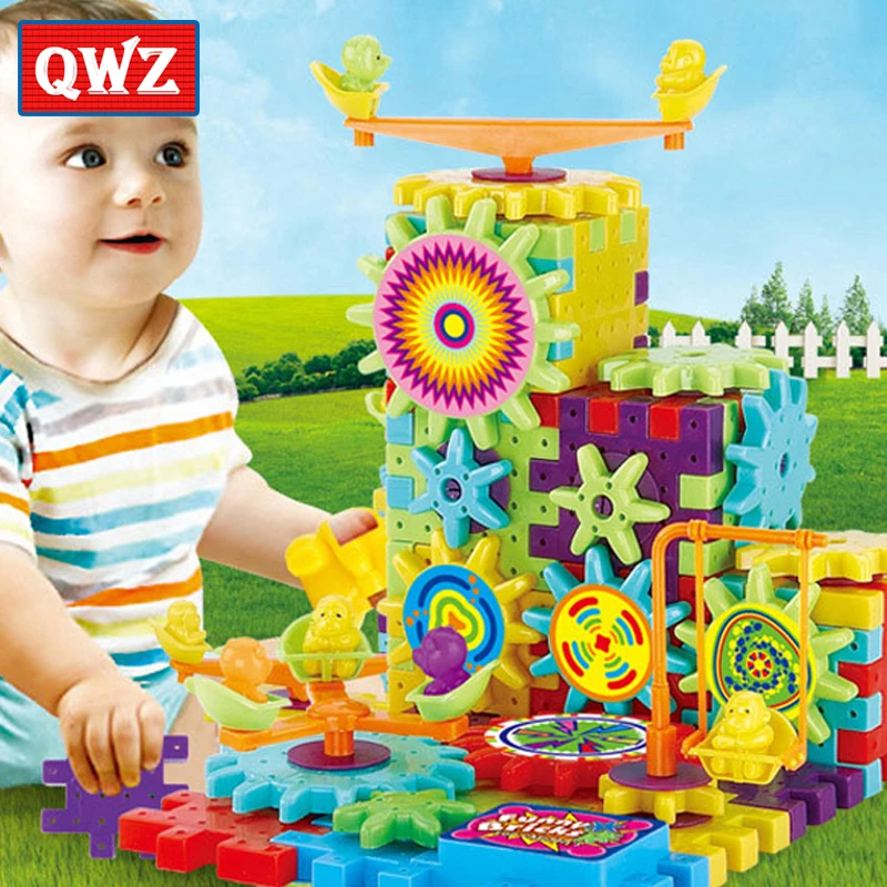 81 Pieces Electric Gears 3D Puzzle Building Kits Plastic Bricks Educational Toys For Kids Toys For Children Christmas Gift
81 Pieces Electric Gears 3D Puzzle Building Kits Plastic Bricks Educational Toys For Kids Toys For Children Christmas Gift