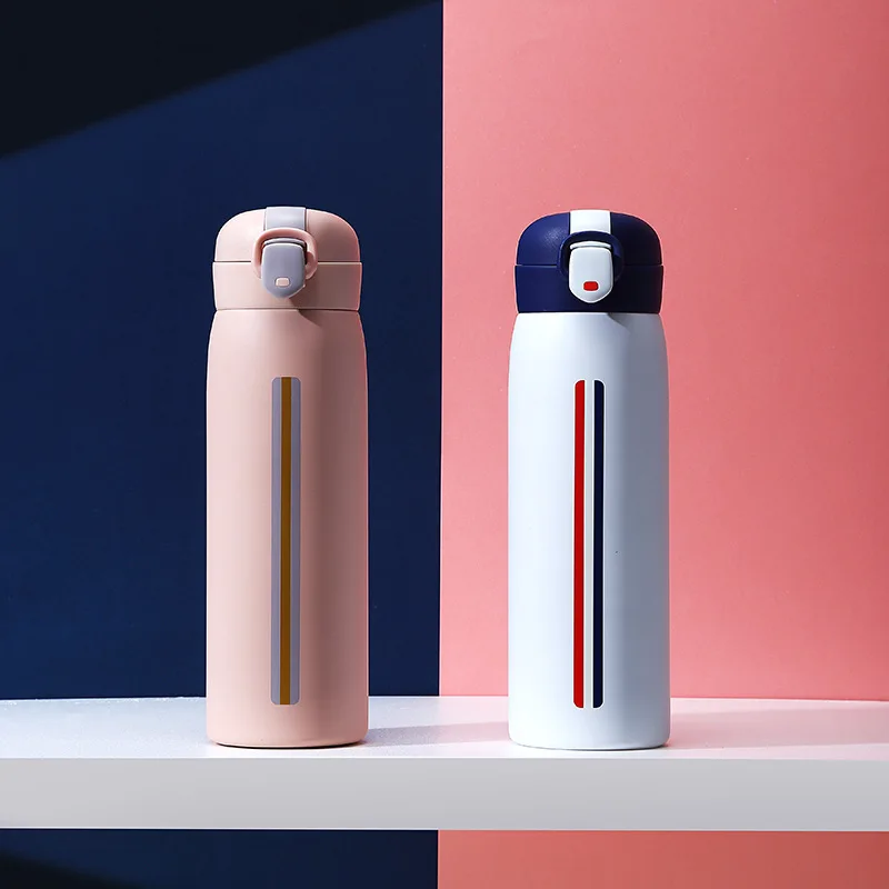 Portable Stainless Steel Vacuum Flask Bouncing Cover Bottle Travel Coffee Thermos Mug Car Mug Household Office Water Bottle
Portable Stainless Steel Vacuum Flask Bouncing Cover Bottle Travel Coffee Thermos Mug Car Mug Household Office Water Bottle