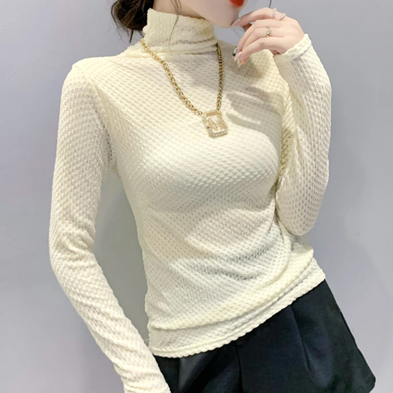 Blusas Mujer De Moda 2021 Autumn Winter Turtleneck Slim Blouses Women Casual Long Sleeve Black Shirts Female Fashion Tops Mujer
Blusas Mujer De Moda 2021 Autumn Winter Turtleneck Slim Blouses Women Casual Long Sleeve Black Shirts Female Fashion Tops Mujer