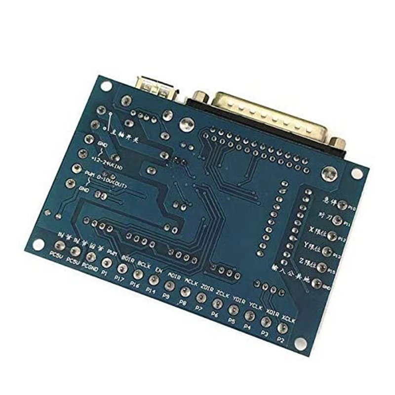 Driver Board MACH3 Engraving Machine 5 Axis CNC Breakout Board with Optical Coupler for Stepper Motor Drive Controller
Driver Board MACH3 Engraving Machine 5 Axis CNC Breakout Board with Optical Coupler for Stepper Motor Drive Controller