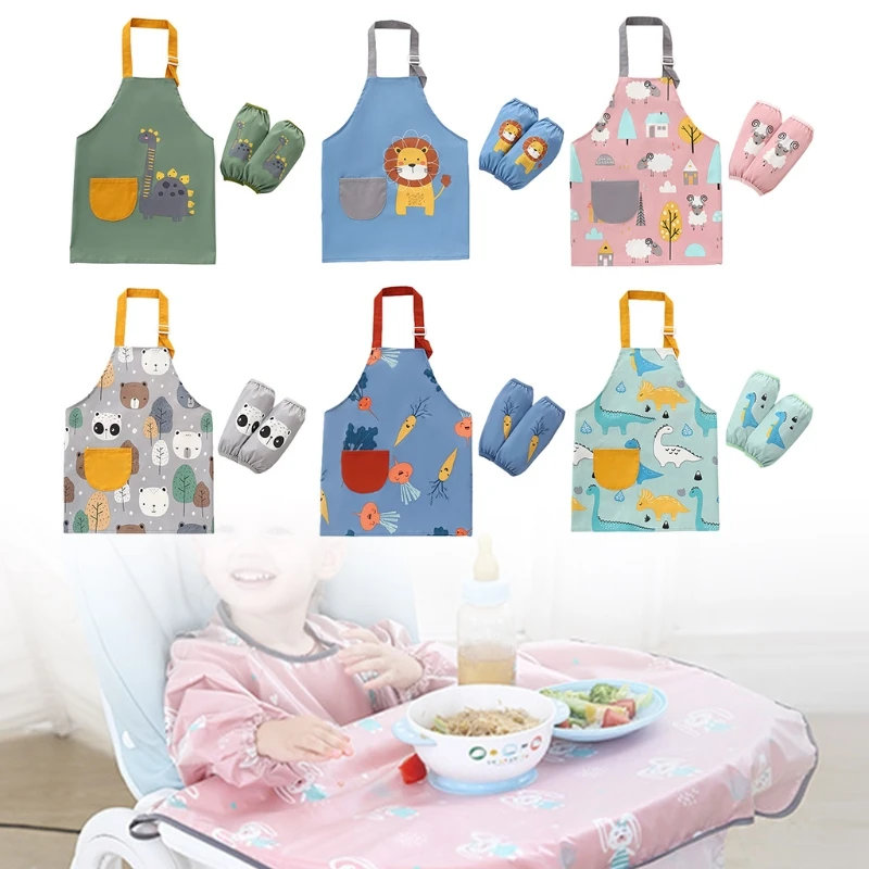 3-12 Years Baby Girl Boy Waterproof Adjustable Painting Apron with Sleeves Set Child Kids Toddler Infant Burp Cloth
3-12 Years Baby Girl Boy Waterproof Adjustable Painting Apron with Sleeves Set Child Kids Toddler Infant Burp Cloth