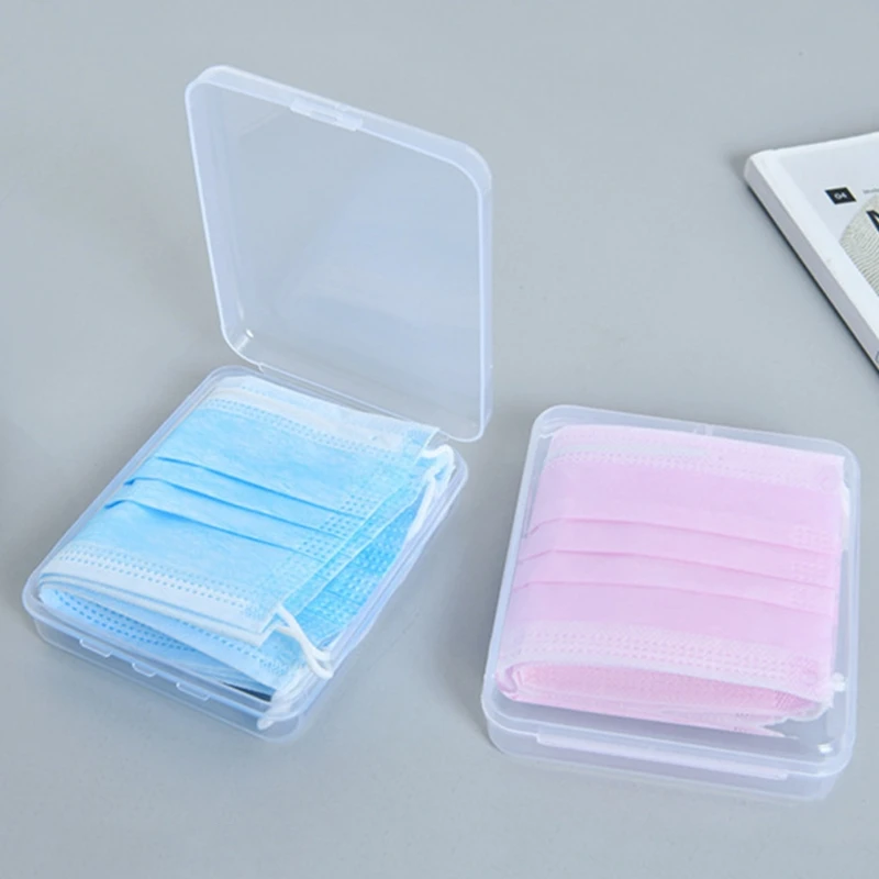 Portable Transparent Flat Mask Storage Case Anti-dust Mask Box Home Outdoor Practical Store Collection Supplies Health
Portable Transparent Flat Mask Storage Case Anti-dust Mask Box Home Outdoor Practical Store Collection Supplies Health
