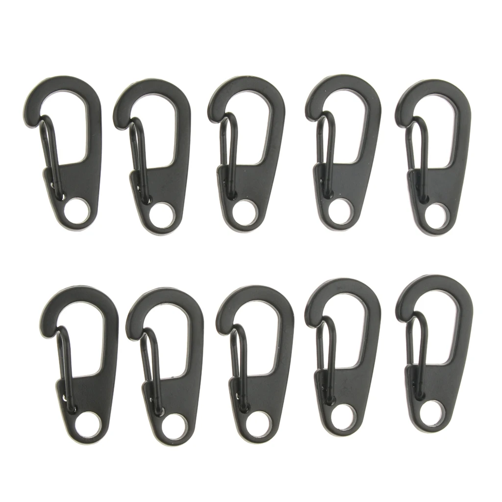 10Pcs Outdoor Mini Alloy Key Buckle Snap Spring Clip Hook Carabiner Keychain 26mm
10Pcs Outdoor Mini Alloy Key Buckle Snap Spring Clip Hook Carabiner Keychain 26mm