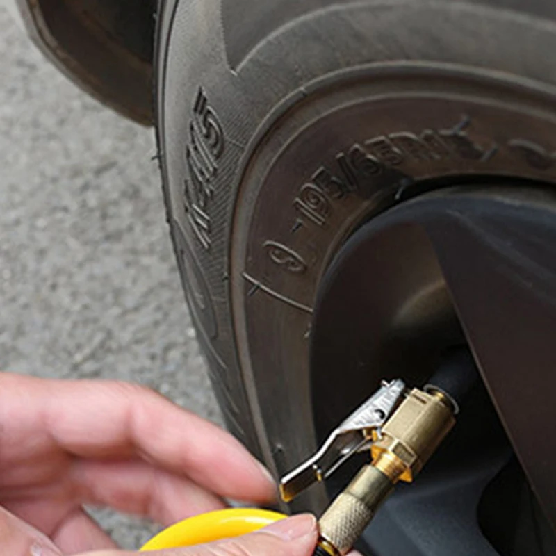 Universal Car Valve Clip Clamp Tyre Wheel Tire Air Chuck Inflator Pump for Inflating Tires Of Cars Motorcycles And Electric Cars
Universal Car Valve Clip Clamp Tyre Wheel Tire Air Chuck Inflator Pump for Inflating Tires Of Cars Motorcycles And Electric Cars