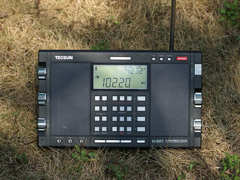 Портативный стерео радиоприемник Tecsun H-501 Полнодиапазонный FM-радиоприемник SSB
