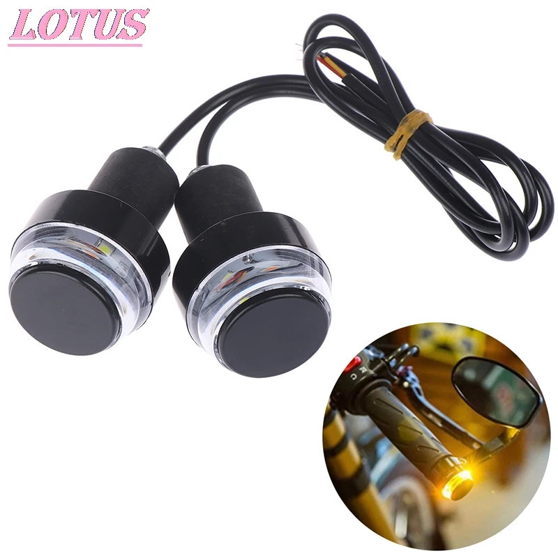HOT DC 12V Motorcycle LED Handlebar End Turn Signal Light White Yellow Flasher Handle Grip Bar Blinker Side Marker Lamp 2pcs
HOT DC 12V Motorcycle LED Handlebar End Turn Signal Light White Yellow Flasher Handle Grip Bar Blinker Side Marker Lamp 2pcs