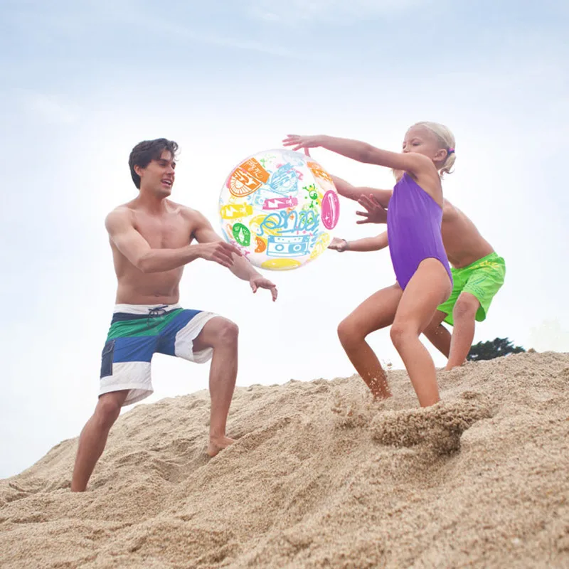 Summer New Pvc Material Hot Sale Transparent Beach Ball Water Ball Inflatable 42cm Children Outdoor Inflatable Handball Toys
Summer New Pvc Material Hot Sale Transparent Beach Ball Water Ball Inflatable 42cm Children Outdoor Inflatable Handball Toys