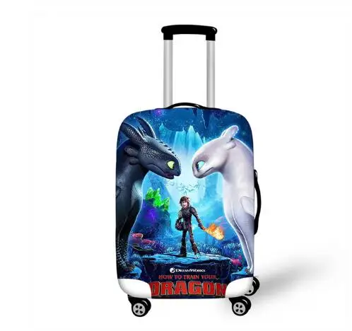 Эластичный чехол для чемодана 18-32 дюйма защитный на колесиках | Багаж и сумки