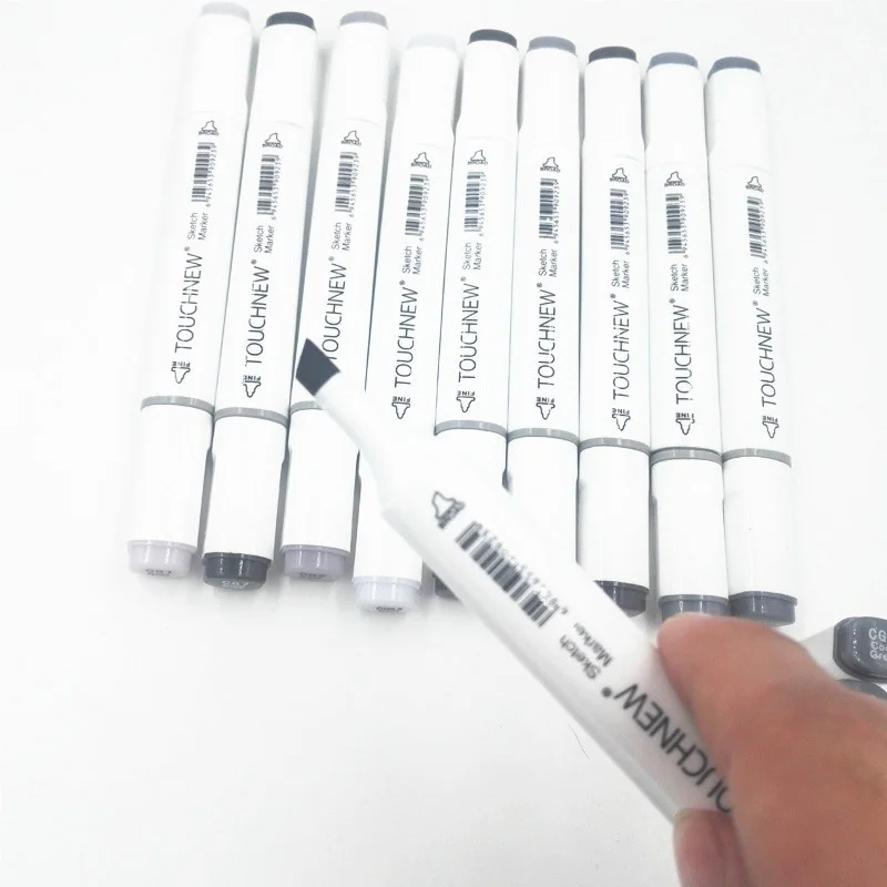 10 Colors Warm Gray Brush Pen TouchNew Dual-Ended Alcohol Sketch Kid Gift School Office Supplies Drawing Architecture Design
10 Colors Warm Gray Brush Pen TouchNew Dual-Ended Alcohol Sketch Kid Gift School Office Supplies Drawing Architecture Design