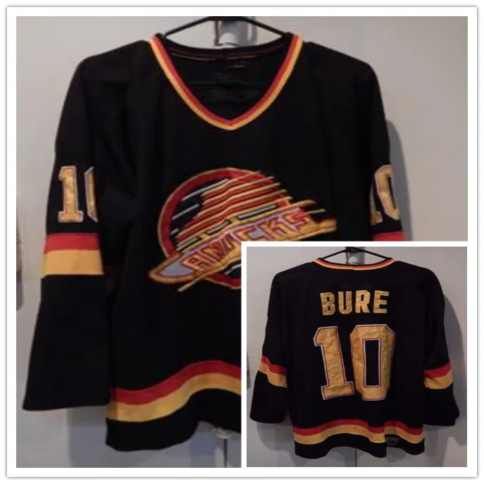 CANUCKS #10 PAVEL BURE MEN'S Hockey Jersey Embroidery Stitched Customize any number and name
CANUCKS #10 PAVEL BURE MEN'S Hockey Jersey Embroidery Stitched Customize any number and name