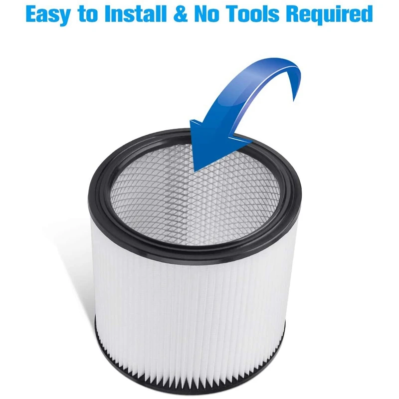 Replacement Filter for for Shop-Vac 90350 90304 90333 Replacement Fits Most Wet/Dry Vacuum Cleaners 5 Gallon and Above
Replacement Filter for for Shop-Vac 90350 90304 90333 Replacement Fits Most Wet/Dry Vacuum Cleaners 5 Gallon and Above
