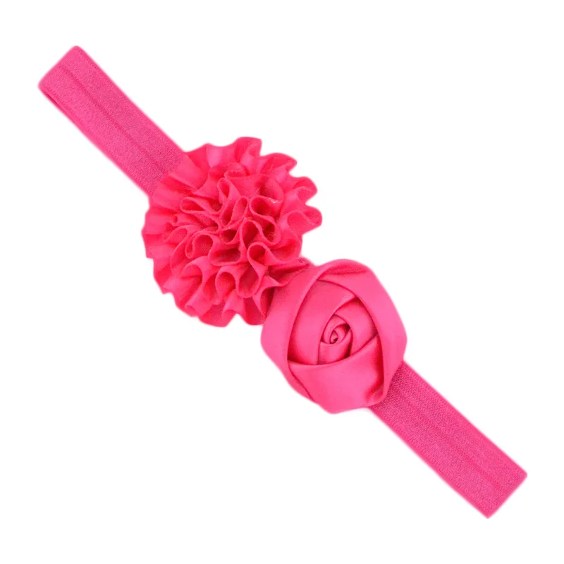 24 Colors Double Flower baby Headband Chiffon Elastic hair band Boutique DIY baby Girls headwear Children Hair Accessories
24 Colors Double Flower baby Headband Chiffon Elastic hair band Boutique DIY baby Girls headwear Children Hair Accessories