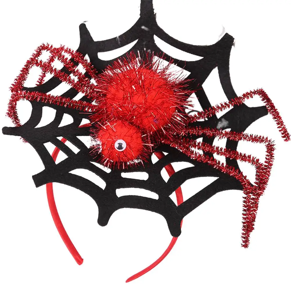 Festival Home decorative Halloween Spider Web Headband Head Hoop Loop Holiday Party Headwear Decoration
Festival Home decorative Halloween Spider Web Headband Head Hoop Loop Holiday Party Headwear Decoration