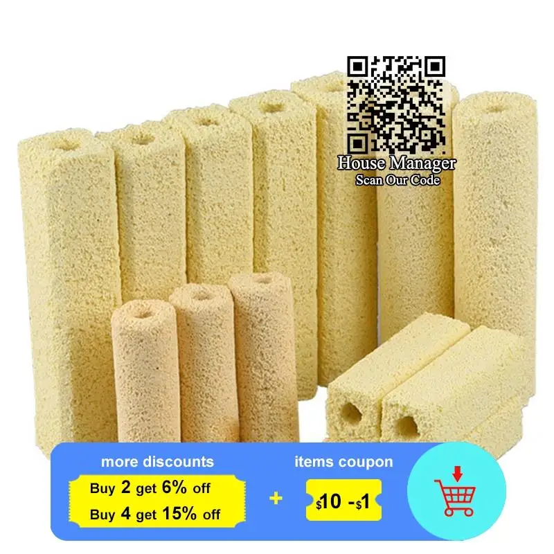 Super Bio Porous Filter Medium Biological Bacteria Buidling House,Aquarium Accessories Fish Tank Filter Rod to Clean Clear water
Super Bio Porous Filter Medium Biological Bacteria Buidling House,Aquarium Accessories Fish Tank Filter Rod to Clean Clear water
