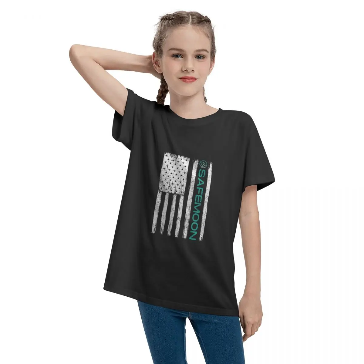 Safemoon Crypto Vintage Retro American Flag Patrio Teenage T-shirt Unisex Comfortable Fashion Summer Tops 100% Cotton
Safemoon Crypto Vintage Retro American Flag Patrio Teenage T-shirt Unisex Comfortable Fashion Summer Tops 100% Cotton