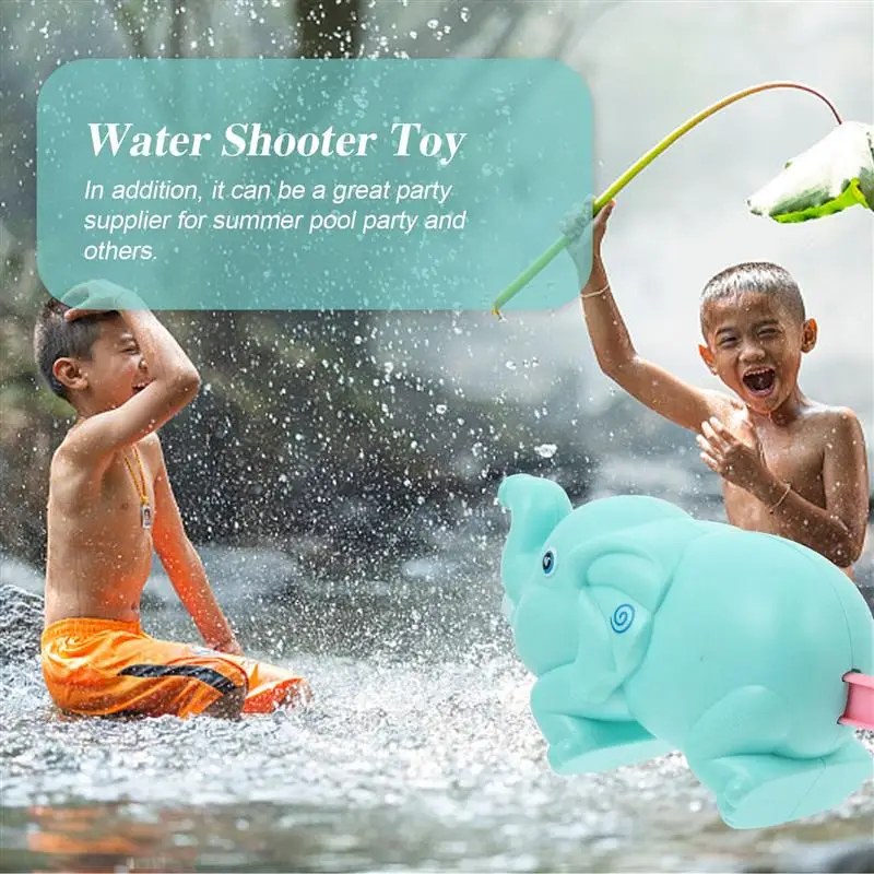 1pc Cartoon Elephant Shape Water Shooter Bath Toy Plastic Water Shooting Toy
1pc Cartoon Elephant Shape Water Shooter Bath Toy Plastic Water Shooting Toy