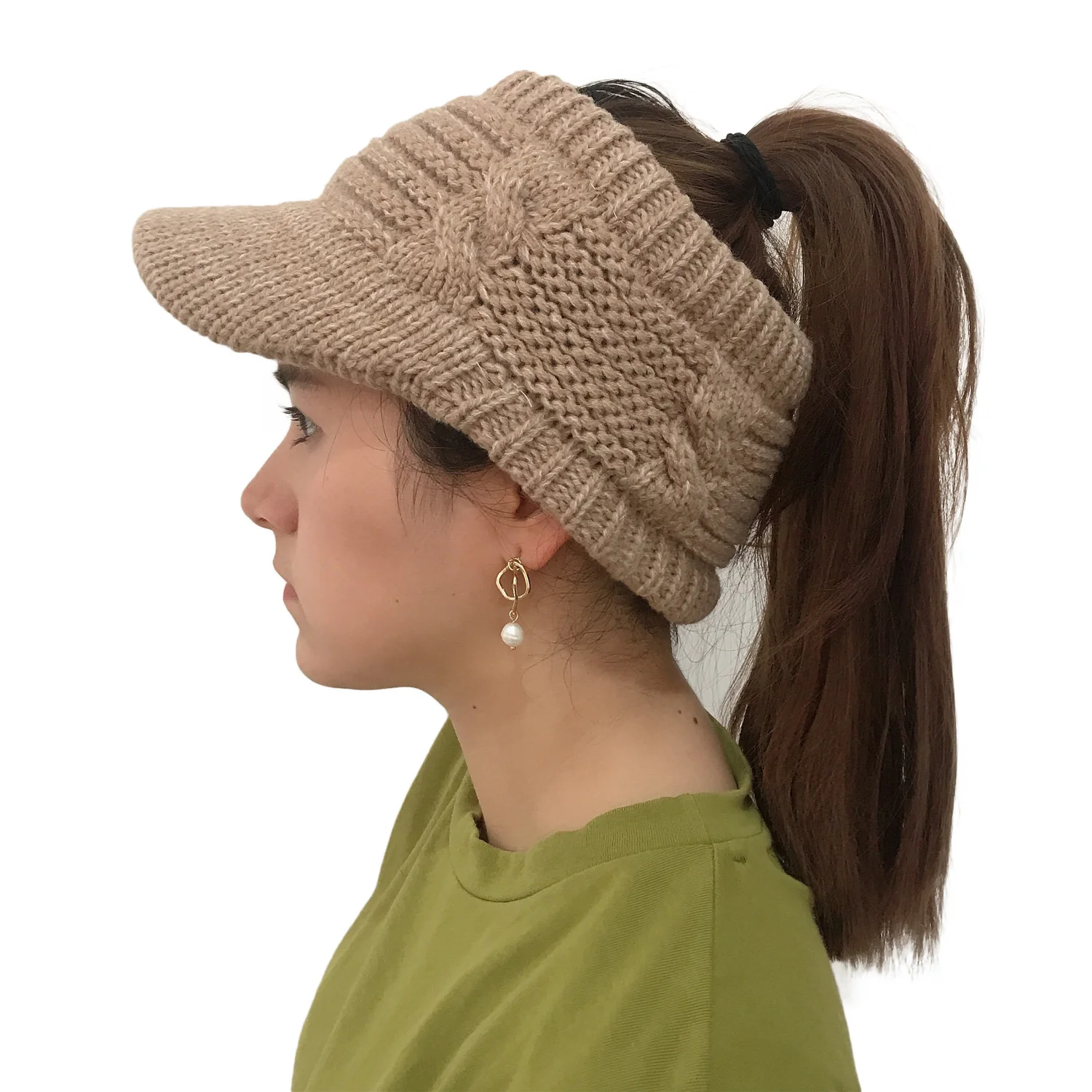 Winter Warm Beanie Knit Messy High Bun Ponytail Hat Visor Beanie Cap Ear Production Skully Visor Brim Beanie Hat Bundle Hair Tie
Winter Warm Beanie Knit Messy High Bun Ponytail Hat Visor Beanie Cap Ear Production Skully Visor Brim Beanie Hat Bundle Hair Tie