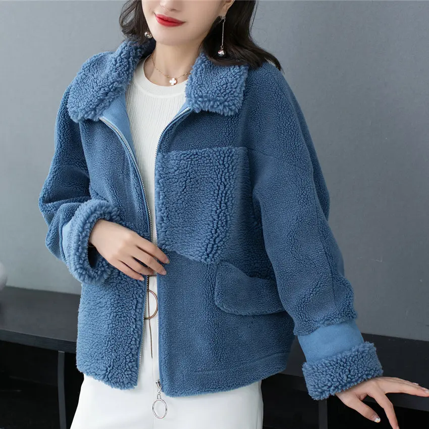 Winter Polar Fleece Jacket Women Blue Beige White Red Cozy Coat Oversized Outerwear Lady Thermal Soft Plush Overcoat M L XL 2020
Winter Polar Fleece Jacket Women Blue Beige White Red Cozy Coat Oversized Outerwear Lady Thermal Soft Plush Overcoat M L XL 2020