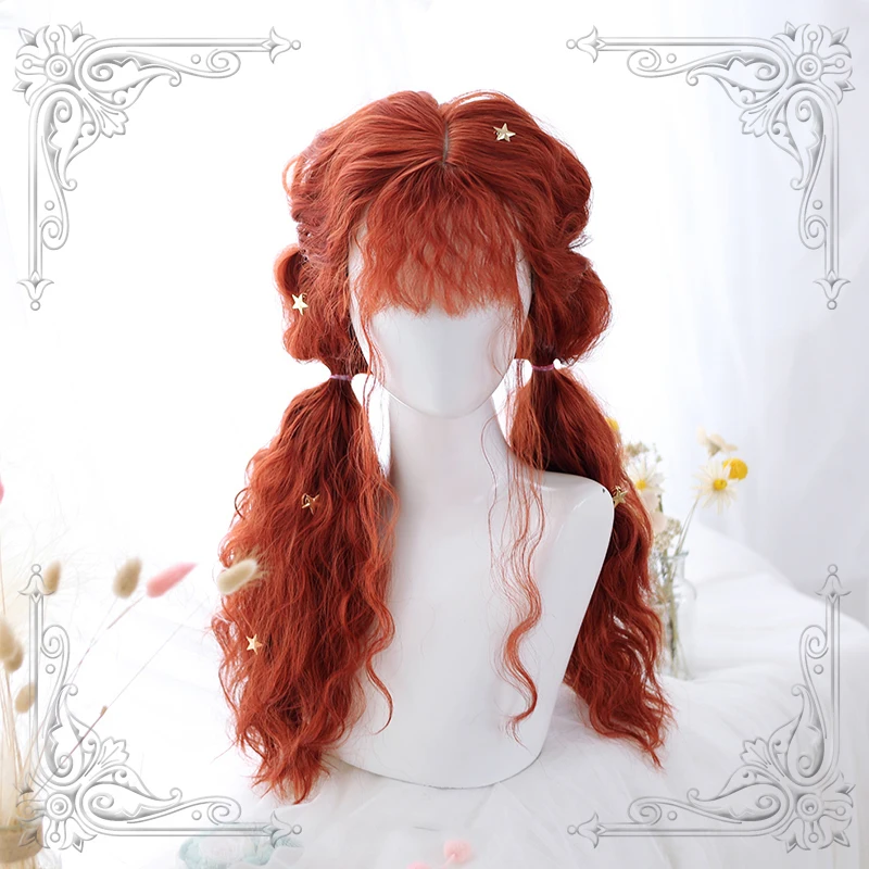 High Quality Harajuku Soft Girl Lolita Sheep Curly Fluffy Egg Roll Long Wig Masquerade Party
High Quality Harajuku Soft Girl Lolita Sheep Curly Fluffy Egg Roll Long Wig Masquerade Party
