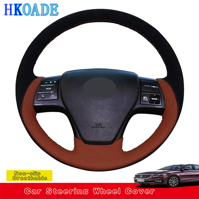 Customize DIY Suede Genuine Leather Car Steering Wheel Cover For Lexus RX350 2009 RX270 2011 Car Interior
Customize DIY Suede Genuine Leather Car Steering Wheel Cover For Lexus RX350 2009 RX270 2011 Car Interior