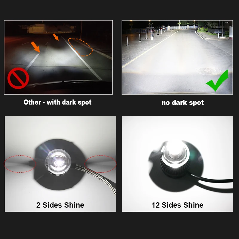 CARLitek 3D 360 LED Car Headlight H7 H4 H1 H8 H9 H11 9005 HB3 9006 HB4 9012 Canbus 6000K +300% brighter lamp Auto fog Light
CARLitek 3D 360 LED Car Headlight H7 H4 H1 H8 H9 H11 9005 HB3 9006 HB4 9012 Canbus 6000K +300% brighter lamp Auto fog Light