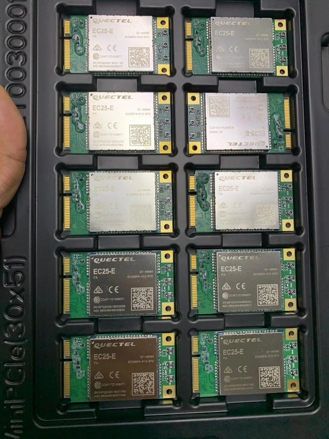 MINIPCIE LTE Cat 4 module EC25-E, EC25-EU, EC25-EUX, EC25-J, EC25-A, EC25-V, EC25-AF,EC25-AU and EC25-AUX
MINIPCIE LTE Cat 4 module EC25-E, EC25-EU, EC25-EUX, EC25-J, EC25-A, EC25-V, EC25-AF,EC25-AU and EC25-AUX