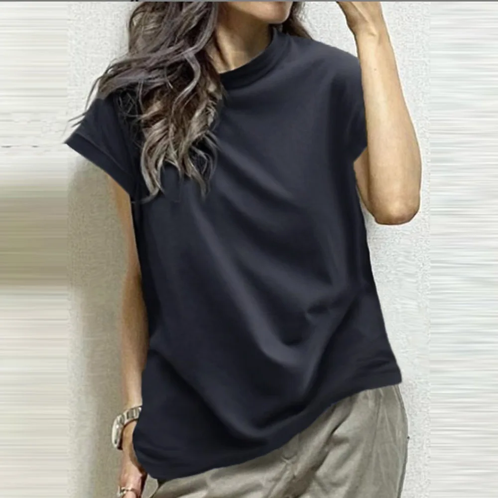 Shirt For Women Casual Short Sleeve T-shirts Korean Plain 2022 Japan Female Tee Tops Femme Tops Simple Fashion Spring Underwear
Shirt For Women Casual Short Sleeve T-shirts Korean Plain 2022 Japan Female Tee Tops Femme Tops Simple Fashion Spring Underwear