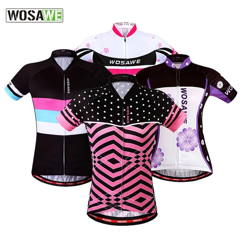 Wosawe Mountain Bike Short Sleeve Top Sweat Absorbing and Breathable Outdoor Sports Cycling Suit Women's Short Sleeve Vest
Wosawe Mountain Bike Short Sleeve Top Sweat Absorbing and Breathable Outdoor Sports Cycling Suit Women's Short Sleeve Vest