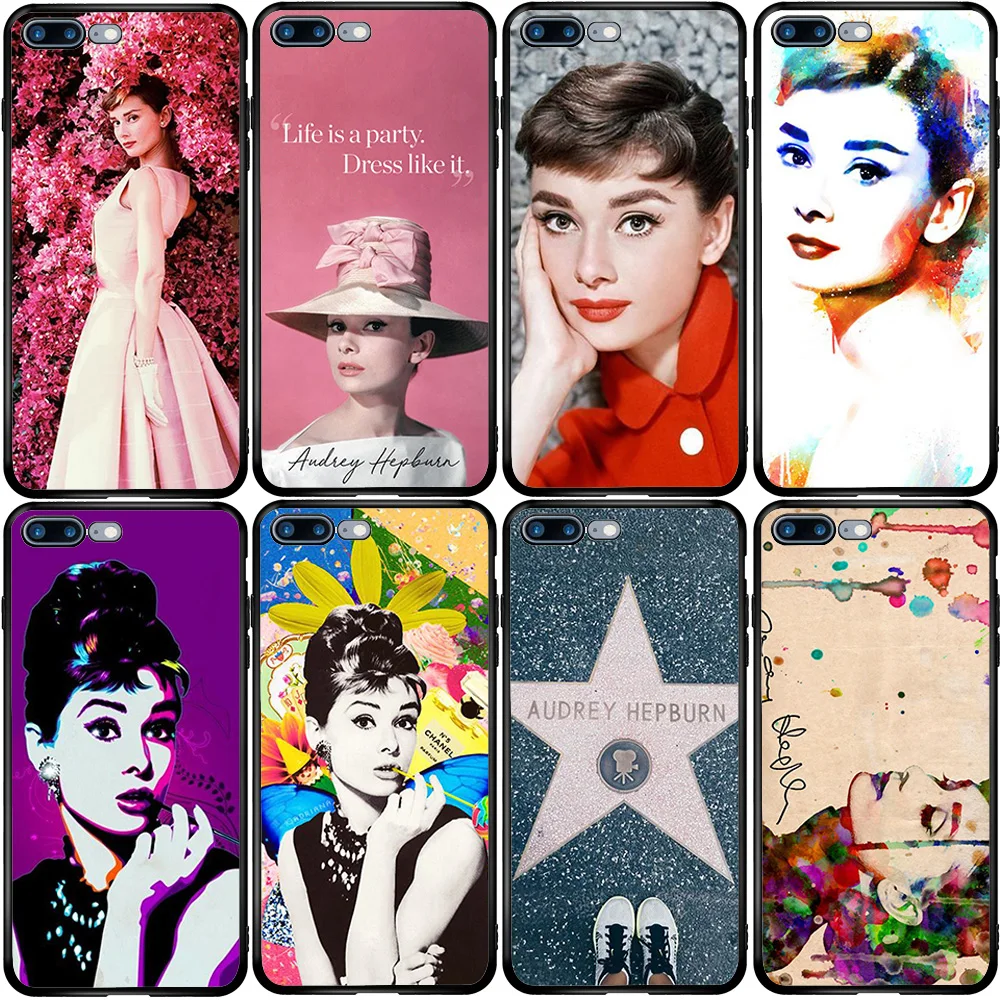 Phone Case for iPhone 5 5s SE 2020 6 6S 7 8 XS XR 11 12 Oneplus 3 5T 6T 7T Pro Max Plus Audrey Hepburn I Believe in Pink | Мобильные