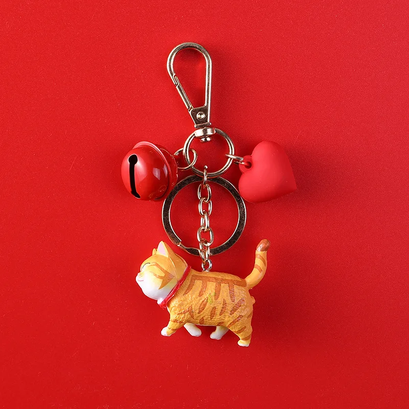 Cartoon Cat Doll Keychains Cute Small Bell Cat Key Chain Pendant For Women Bag Key Chain Gifts Student Lovers Gift
Cartoon Cat Doll Keychains Cute Small Bell Cat Key Chain Pendant For Women Bag Key Chain Gifts Student Lovers Gift