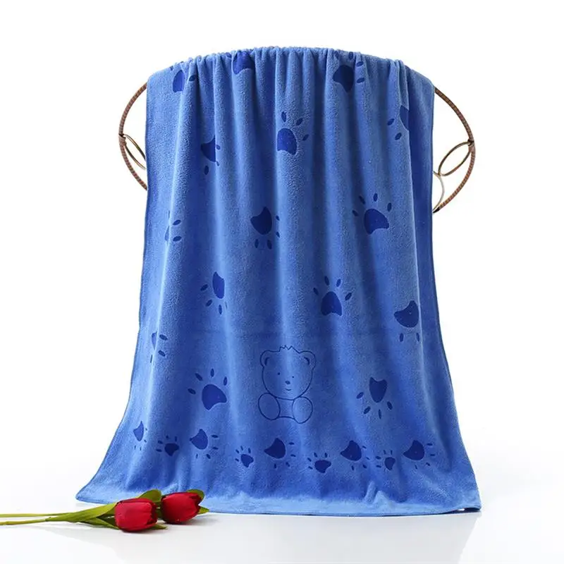 1pcs 140X70CM Pet Bath TowelFootprint Printed Oversized Microfiber Towel Strong Absorbing Water Dog Towels Pet Supplies
1pcs 140X70CM Pet Bath TowelFootprint Printed Oversized Microfiber Towel Strong Absorbing Water Dog Towels Pet Supplies