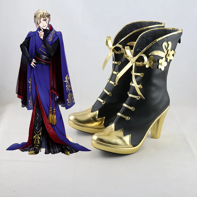 Twisted Wonderland Vil Schoenheit Games Customize Cosplay High Heels Shoes Boots for Women Halloween cosplay boots
Twisted Wonderland Vil Schoenheit Games Customize Cosplay High Heels Shoes Boots for Women Halloween cosplay boots