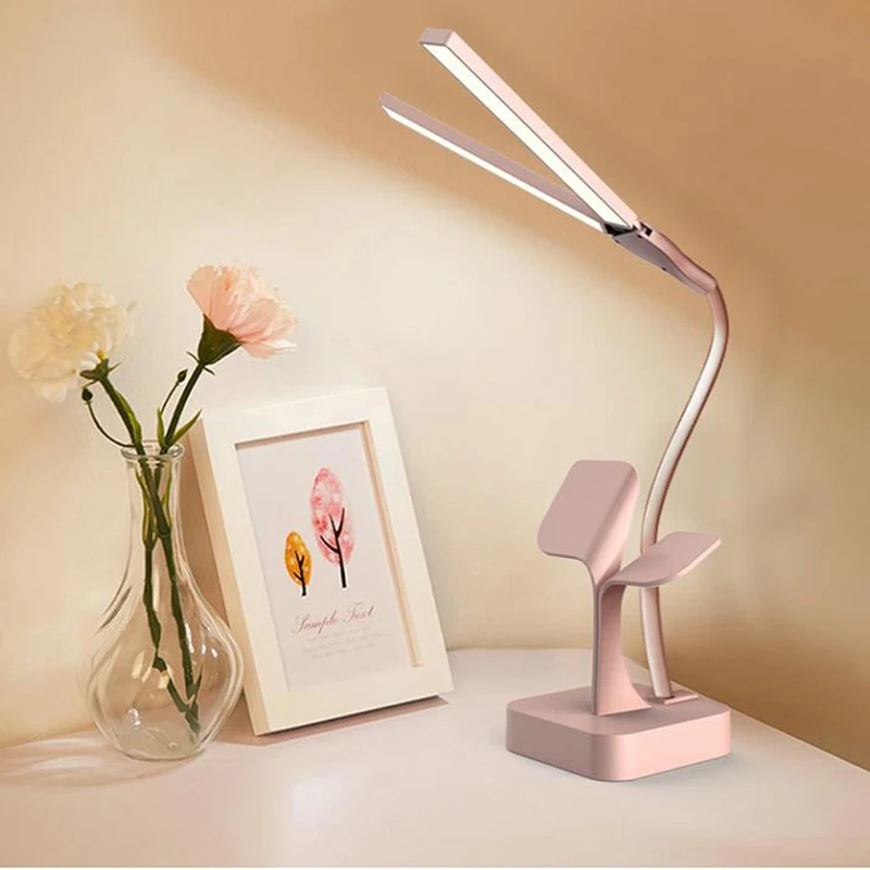 2500mAh LED Desk Lamp Shadowless Reading Lamp Eye Protect Touch Control Rotatable Rechargeable Table Lamp USB Charging 5VDimming
2500mAh LED Desk Lamp Shadowless Reading Lamp Eye Protect Touch Control Rotatable Rechargeable Table Lamp USB Charging 5VDimming