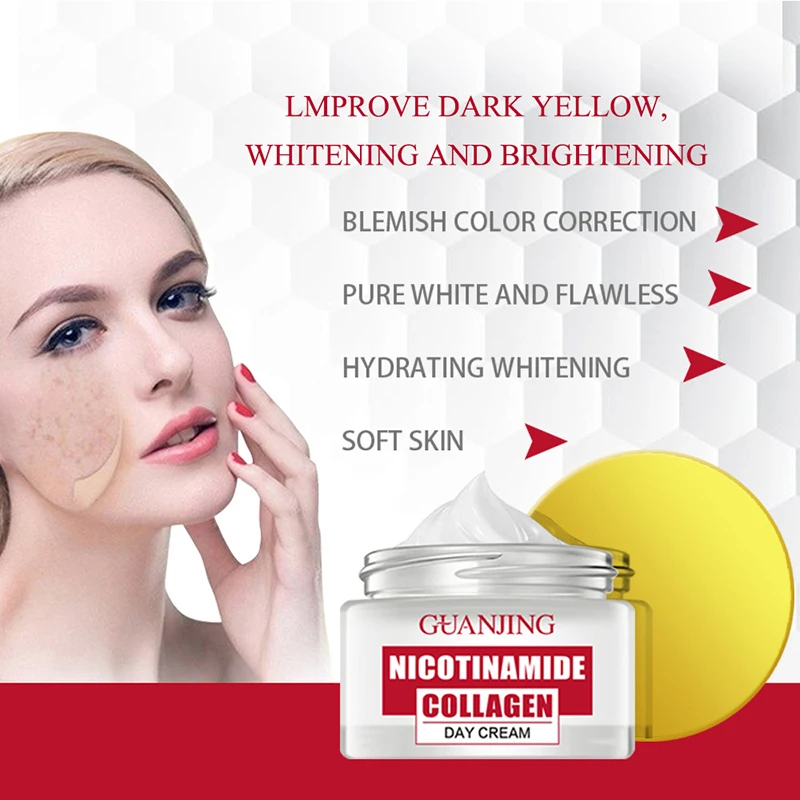 Niacinamide Day Cream Night Cream Freckle Whitening Face Cream Fades Spots Brightening Skin Moisturizing Facial Cream
Niacinamide Day Cream Night Cream Freckle Whitening Face Cream Fades Spots Brightening Skin Moisturizing Facial Cream