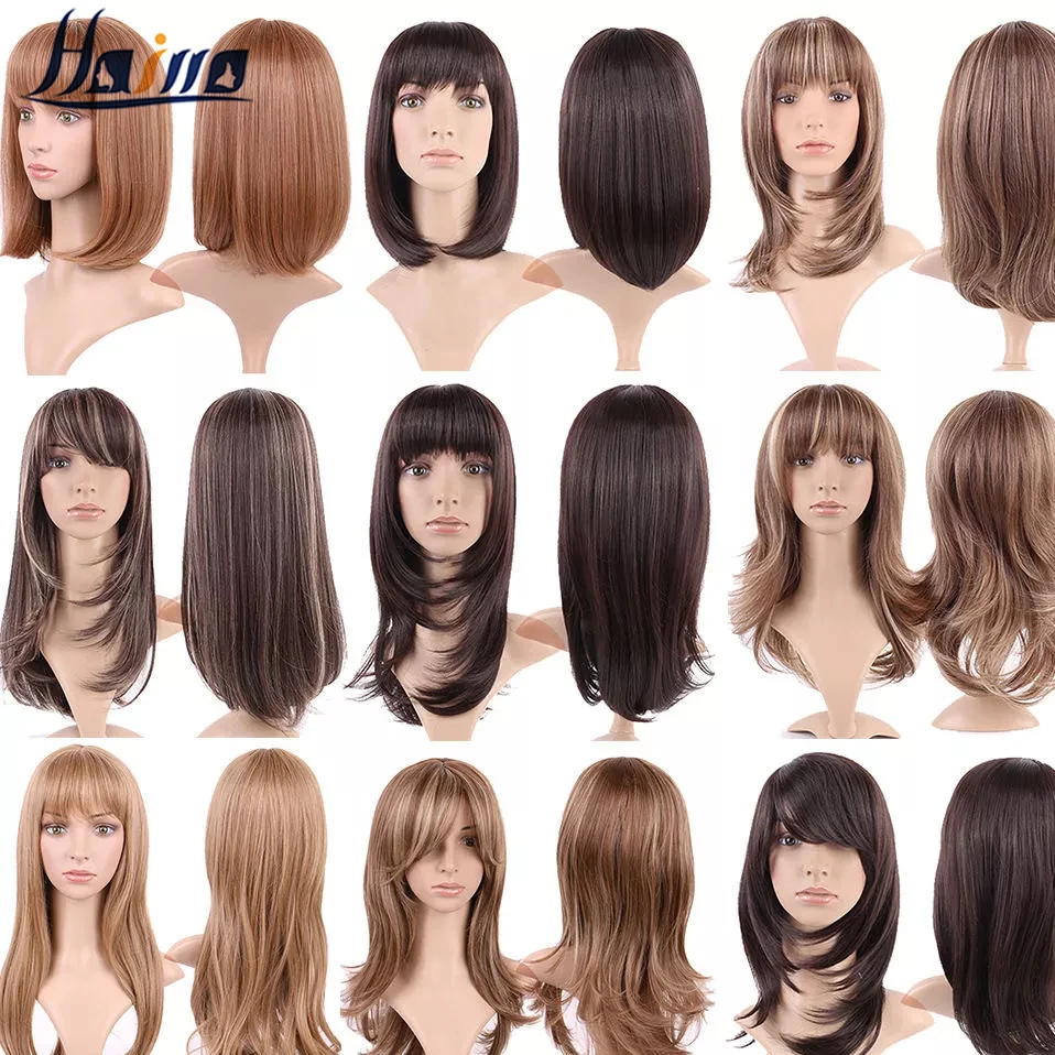 HAIRRO Short Bob Wig With Bangs For Women Synthetic Bob Brazilian Hair Wigs For Women Glueless Full Machine Made Mixed Colors
HAIRRO Short Bob Wig With Bangs For Women Synthetic Bob Brazilian Hair Wigs For Women Glueless Full Machine Made Mixed Colors