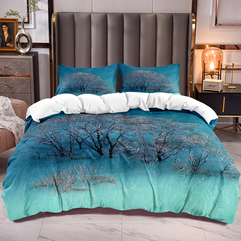 Tree In The Lake Duvet Cover BotaniComforter Cover with Plants Theme Bedding Duvet Cover Microfiber Soft
Tree In The Lake Duvet Cover BotaniComforter Cover with Plants Theme Bedding Duvet Cover Microfiber Soft