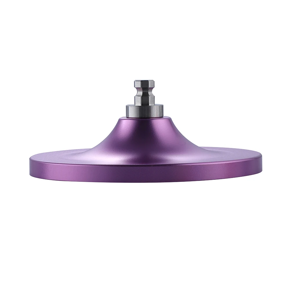 3.5" Suction Cup Adapter for Hismith Premium Sex Machine KlicLok System Connector Metal Dildo Purple color |