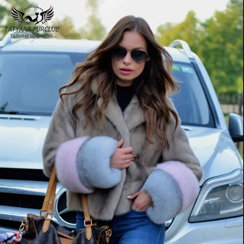 Fashion 2021 New Real Mink Fur Coats For Women Natural Full Pelt Genuine Mink Fur Jcakets With Fox Fur Cuffs Luxury Overcoats
Fashion 2021 New Real Mink Fur Coats For Women Natural Full Pelt Genuine Mink Fur Jcakets With Fox Fur Cuffs Luxury Overcoats