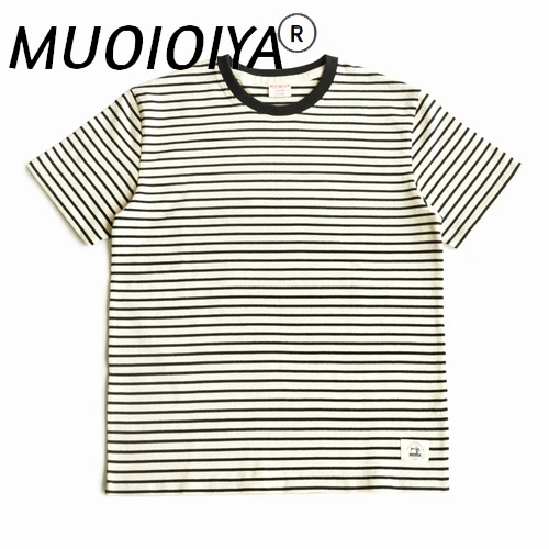 Летняя футболка в темно-синюю полоску, 100% хлопок, в полоску, повседневная мужская футболка с круглым вырезом, 310 г
Летняя футболка в темно-синюю полоску, 100% хлопок, в полоску, повседневная мужская футболка с круглым вырезом, 310 г