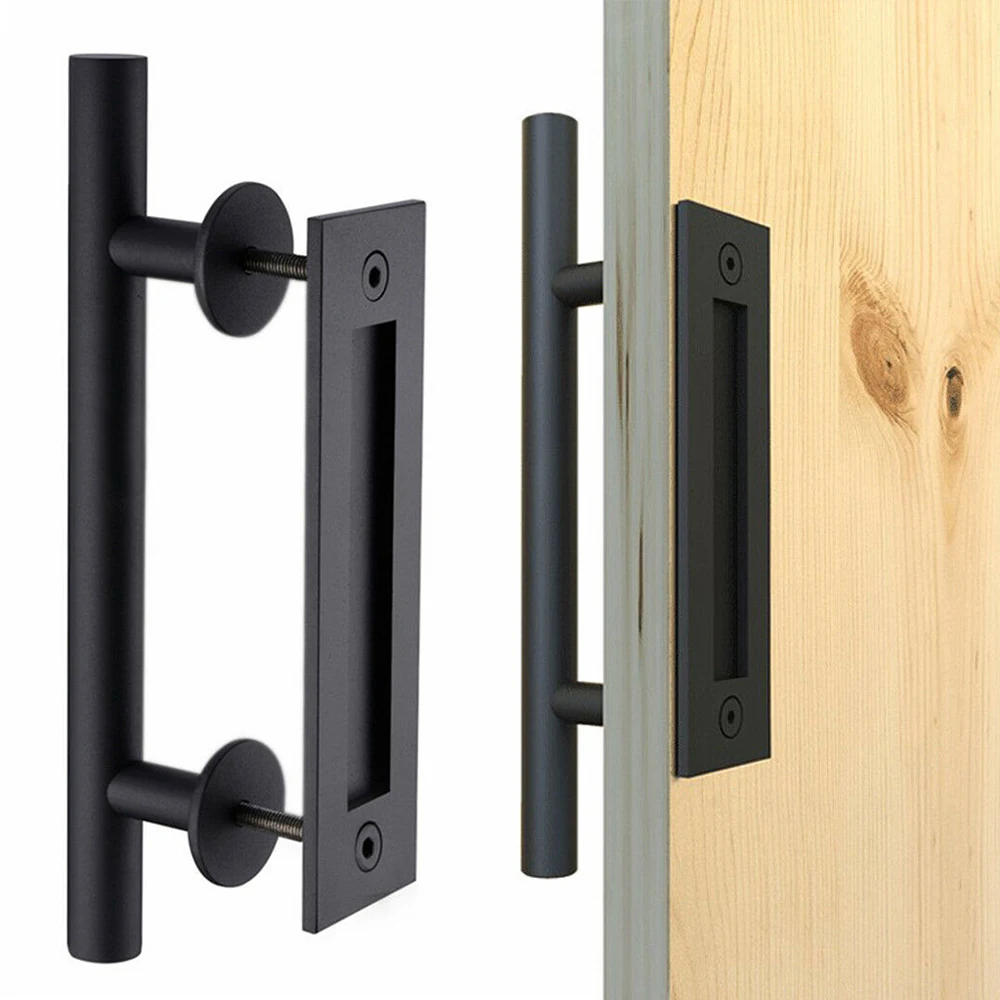 12" Barn Door Handle Pull Flush Recessed Stainless Steel Door Handle Furniture Hardware For Cabinet Cupboard 35-45MM
12" Barn Door Handle Pull Flush Recessed Stainless Steel Door Handle Furniture Hardware For Cabinet Cupboard 35-45MM