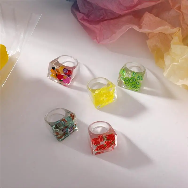 2020 New Resin Ring All Match Lightewight Fruit Cute Acrylic Statement Ring Knuckle Ring For Women Party Jewelry Gifts
2020 New Resin Ring All Match Lightewight Fruit Cute Acrylic Statement Ring Knuckle Ring For Women Party Jewelry Gifts