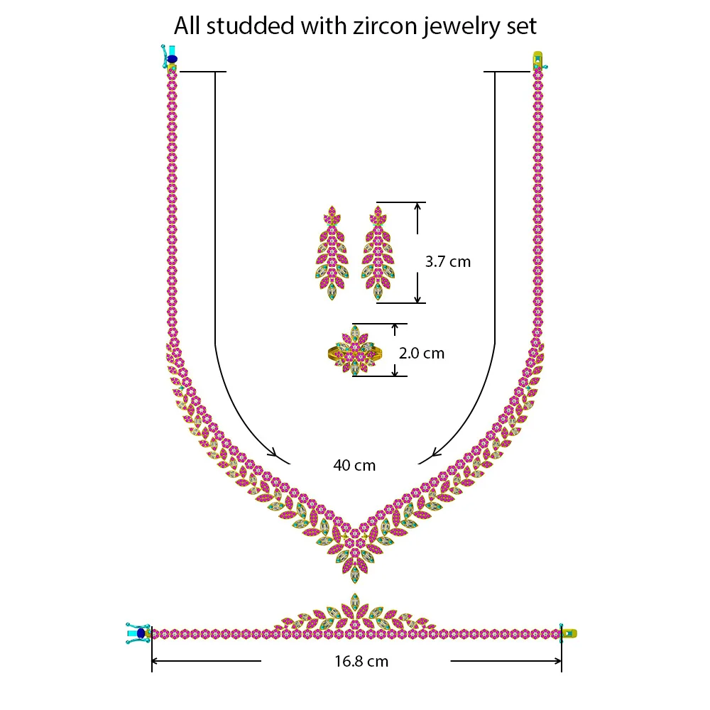 Popular Women Fashion Jewelry Set For Wedding Cubic Zirconia Romantic Bridal Finger Ring Tassel Earrings Super Quality Gift
Popular Women Fashion Jewelry Set For Wedding Cubic Zirconia Romantic Bridal Finger Ring Tassel Earrings Super Quality Gift