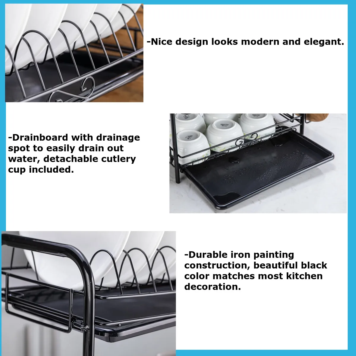 2/3 Layer Stainless Steel Cutlery Storage Shelf Dish Rack Kitchen Drain Storage Knife Chopping Board Holder Home Supplies
2/3 Layer Stainless Steel Cutlery Storage Shelf Dish Rack Kitchen Drain Storage Knife Chopping Board Holder Home Supplies