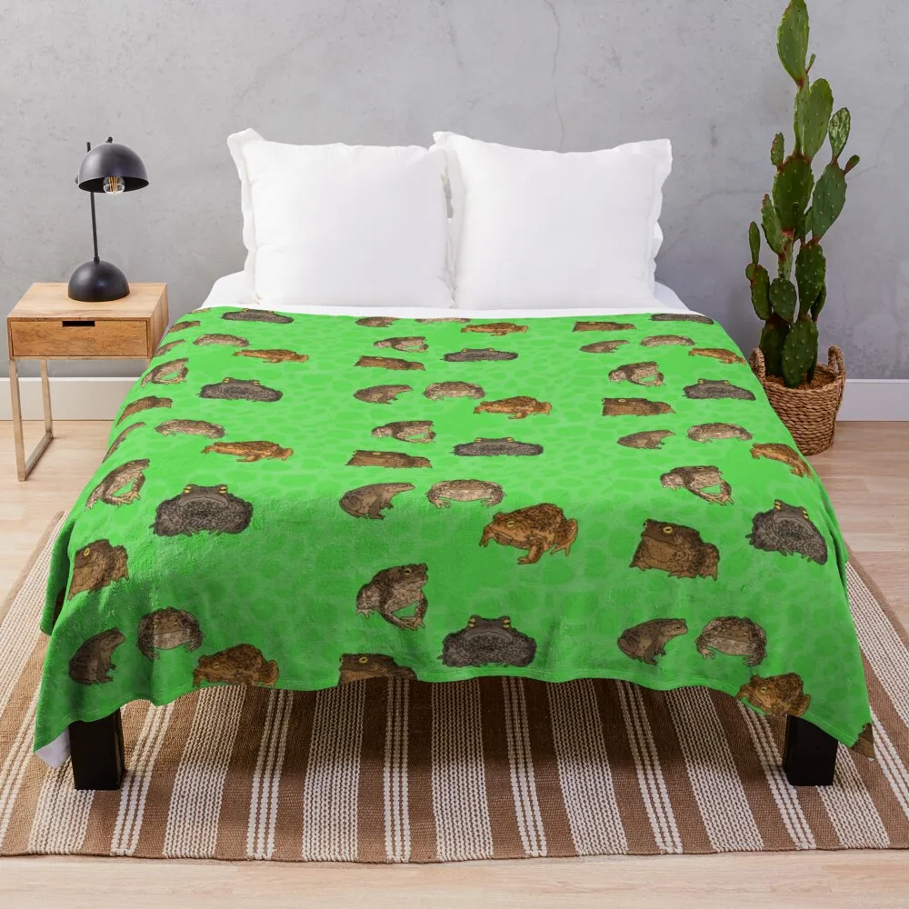 Toads Pattern Green Blanket Fleece Cartoon Print Children Warm Bed Throw Blanket newborn bayby Adult Blanket
Toads Pattern Green Blanket Fleece Cartoon Print Children Warm Bed Throw Blanket newborn bayby Adult Blanket